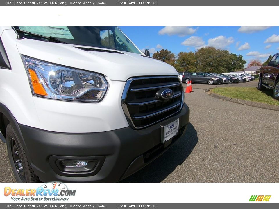 2020 Ford Transit Van 250 MR Long Oxford White / Ebony Photo #22