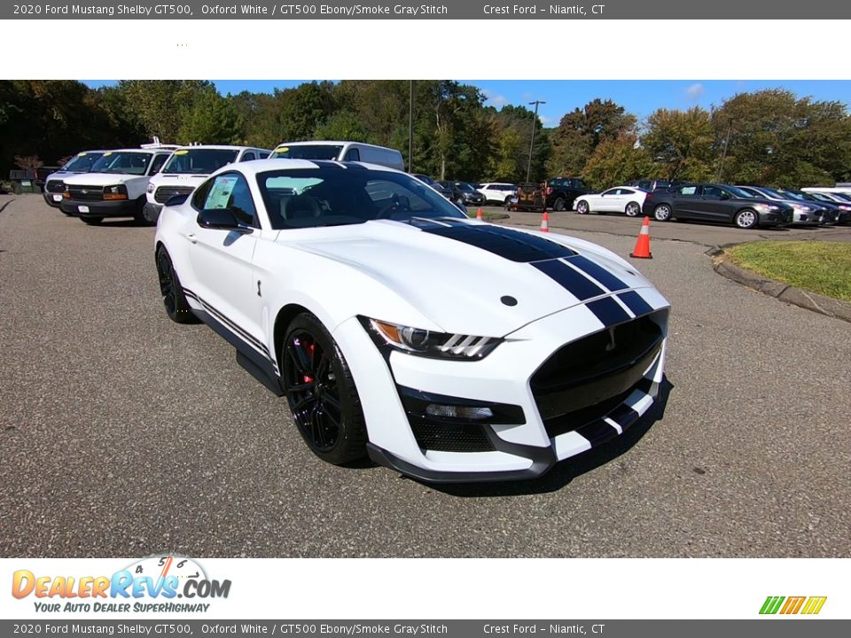 Front 3/4 View of 2020 Ford Mustang Shelby GT500 Photo #1