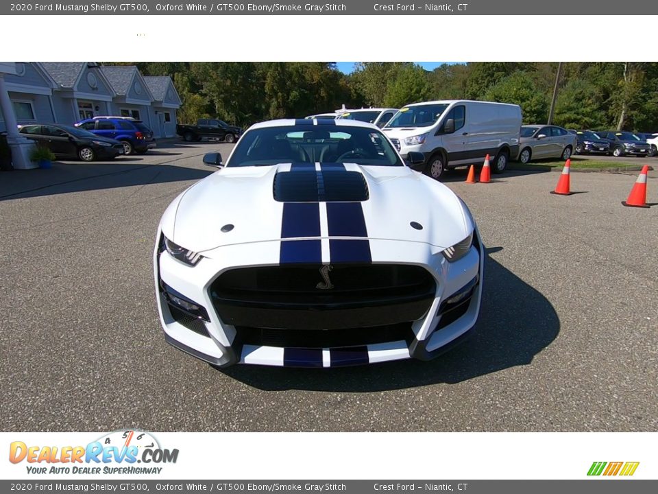 Oxford White 2020 Ford Mustang Shelby GT500 Photo #2