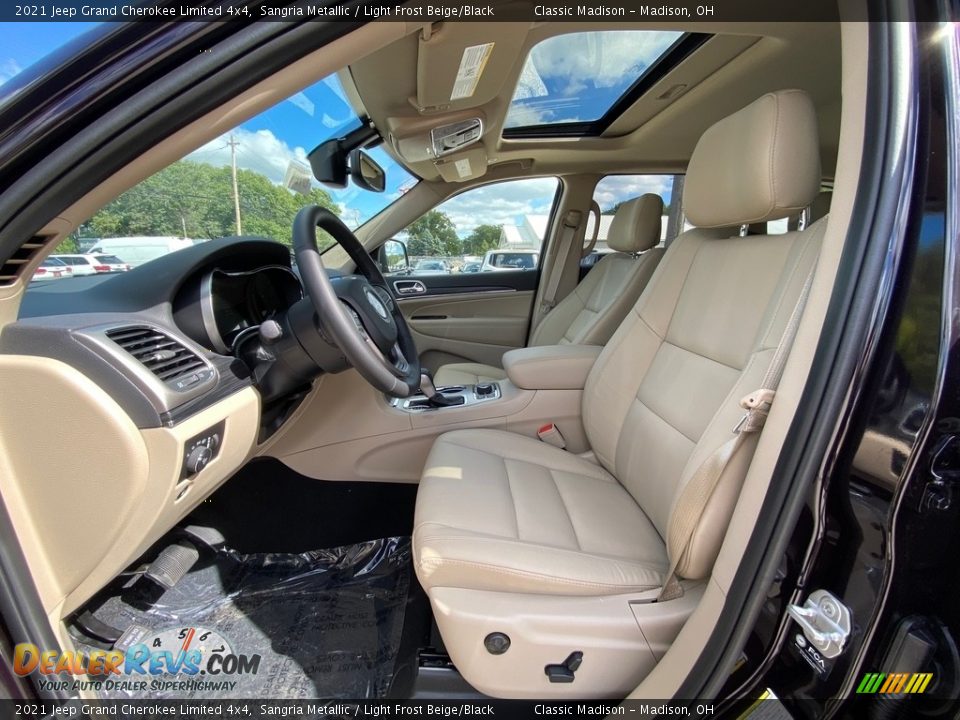 Front Seat of 2021 Jeep Grand Cherokee Limited 4x4 Photo #2