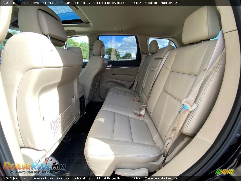 Rear Seat of 2021 Jeep Grand Cherokee Limited 4x4 Photo #3