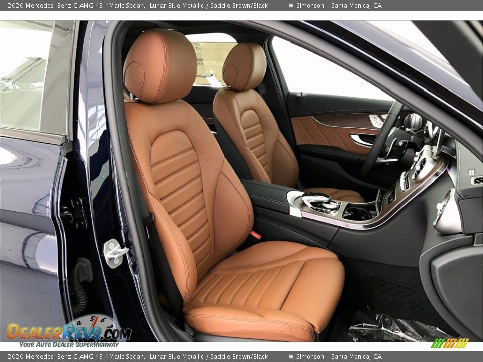 Saddle Brown/Black Interior - 2020 Mercedes-Benz C AMG 43 4Matic Sedan Photo #5
