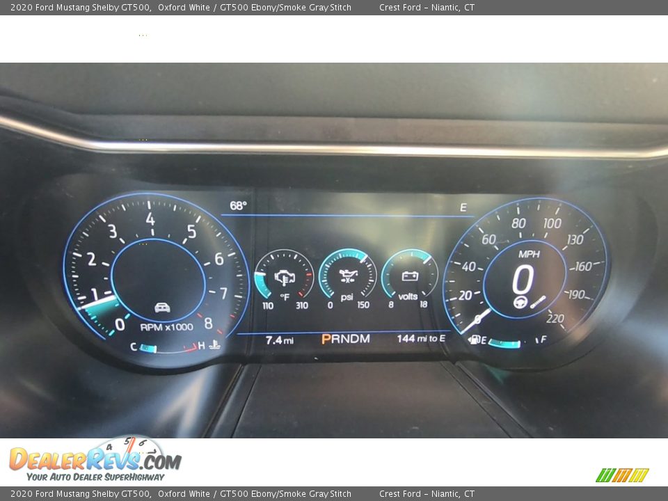 2020 Ford Mustang Shelby GT500 Gauges Photo #15