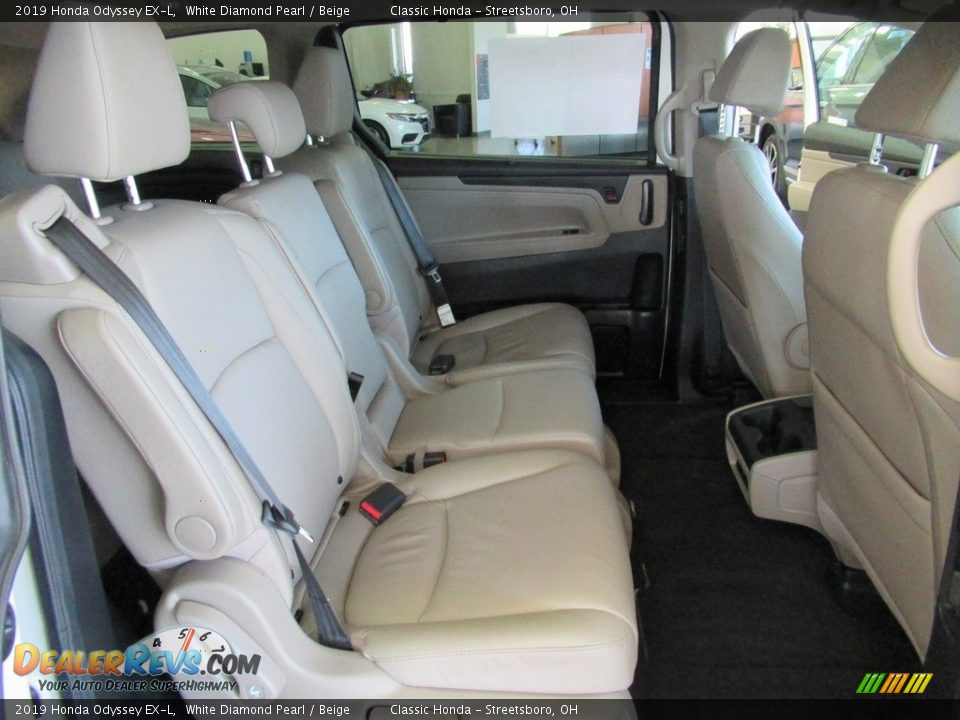 2019 Honda Odyssey EX-L White Diamond Pearl / Beige Photo #19