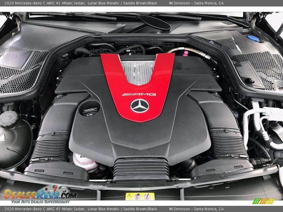 2020 Mercedes-Benz C AMG 43 4Matic Sedan 3.0 Liter AMG biturbo DOHC 24-Valve VVT V6 Engine Photo #8