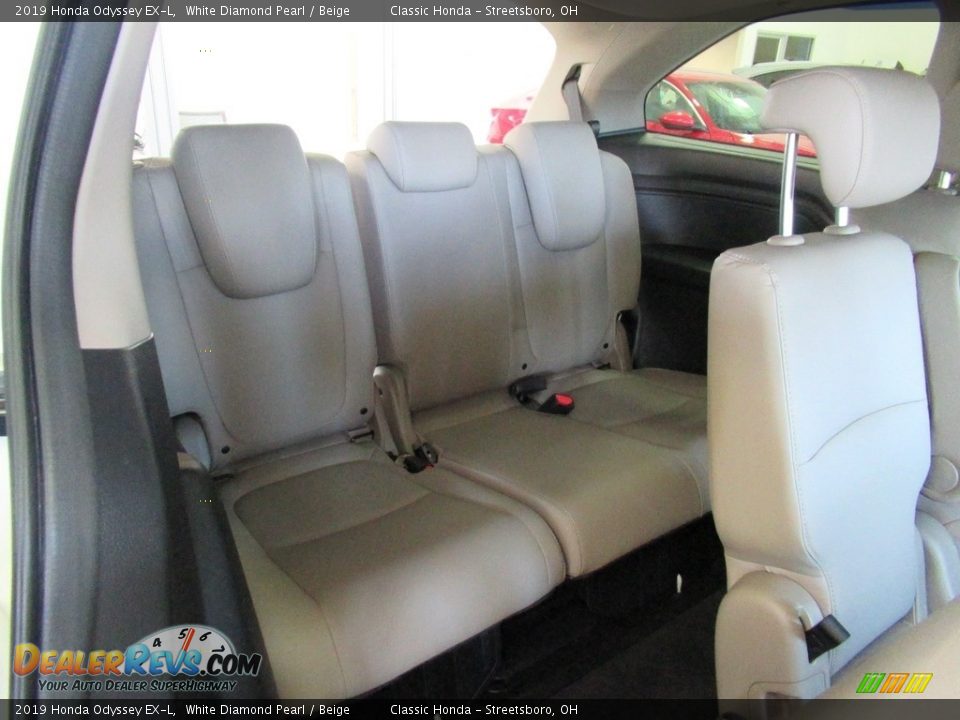 2019 Honda Odyssey EX-L White Diamond Pearl / Beige Photo #20