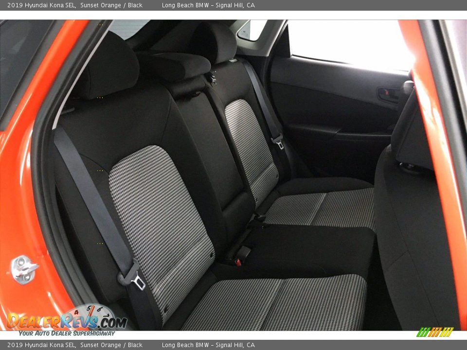 2019 Hyundai Kona SEL Sunset Orange / Black Photo #29