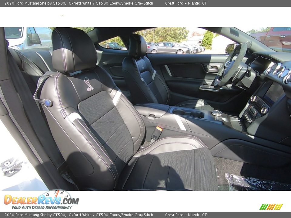 GT500 Ebony/Smoke Gray Stitch Interior - 2020 Ford Mustang Shelby GT500 Photo #25