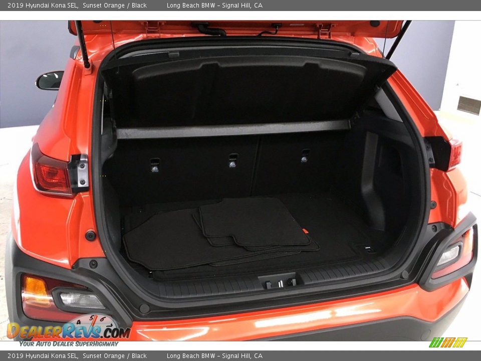 2019 Hyundai Kona SEL Sunset Orange / Black Photo #31