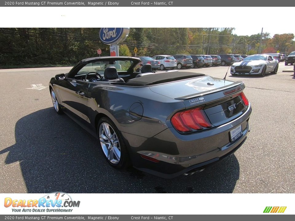 2020 Ford Mustang GT Premium Convertible Magnetic / Ebony Photo #5