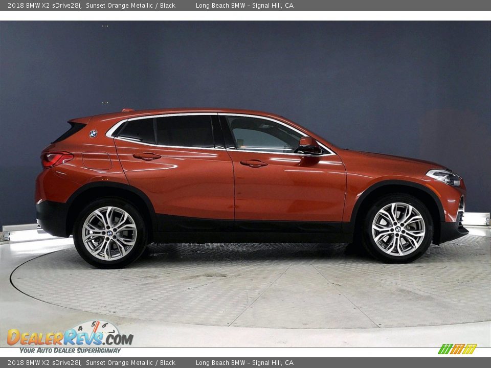 Sunset Orange Metallic 2018 BMW X2 sDrive28i Photo #14