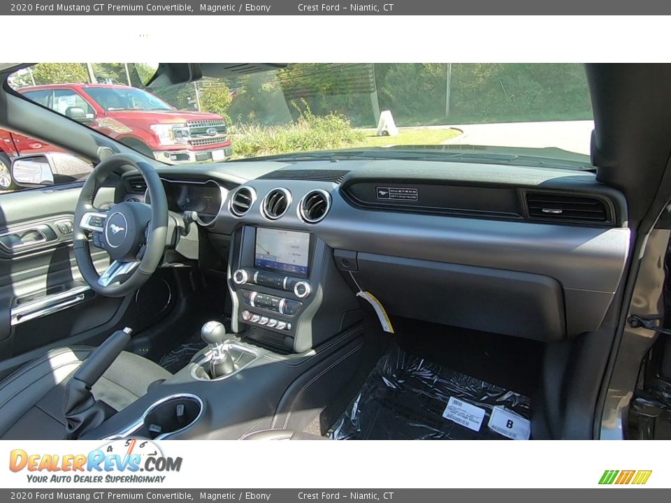 2020 Ford Mustang GT Premium Convertible Magnetic / Ebony Photo #24