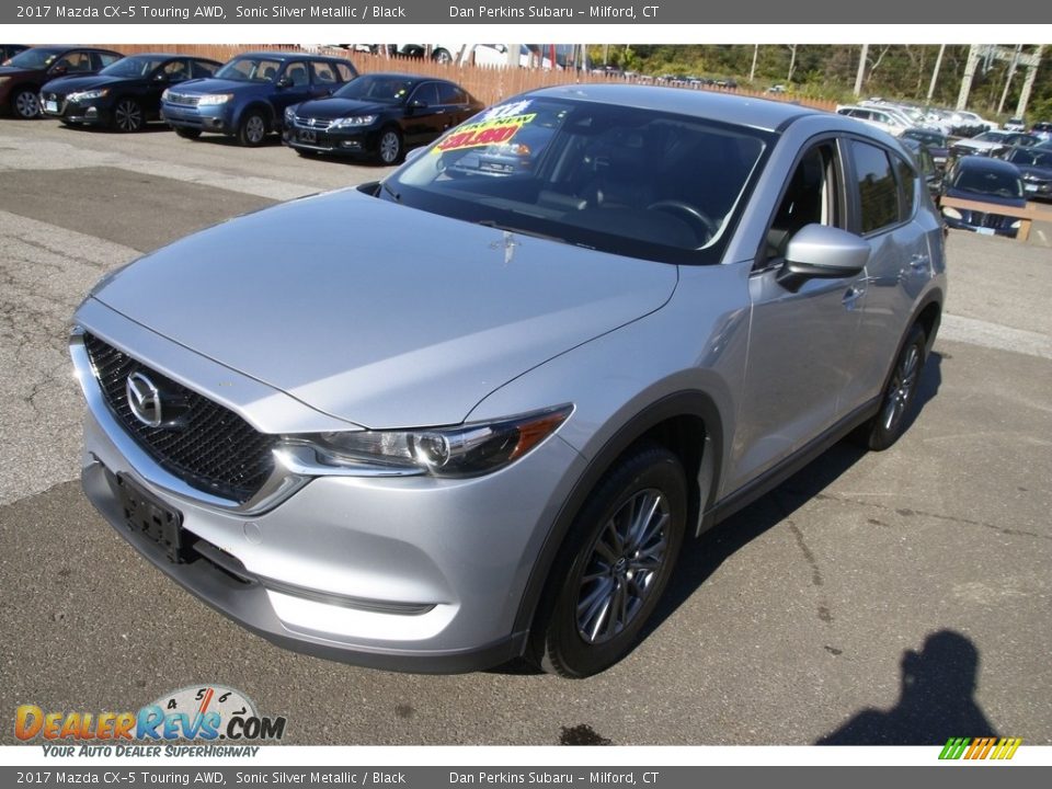 2017 Mazda CX-5 Touring AWD Sonic Silver Metallic / Black Photo #1
