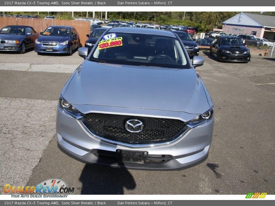 2017 Mazda CX-5 Touring AWD Sonic Silver Metallic / Black Photo #2