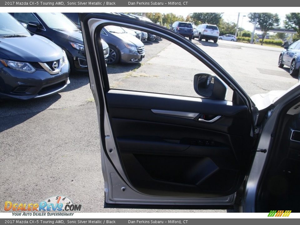 2017 Mazda CX-5 Touring AWD Sonic Silver Metallic / Black Photo #9