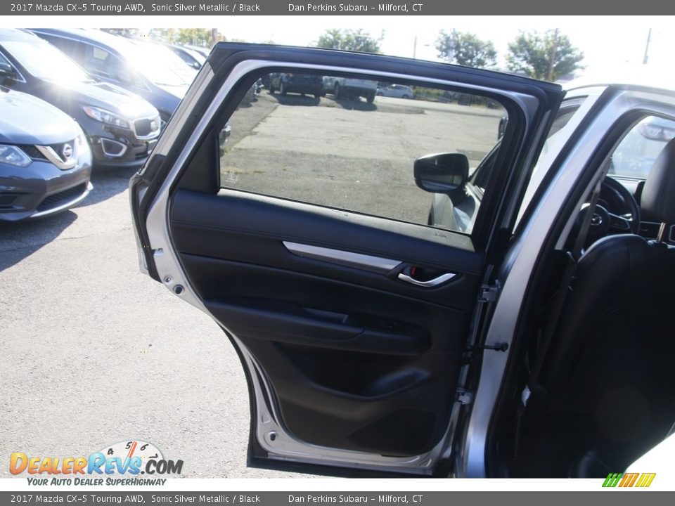 2017 Mazda CX-5 Touring AWD Sonic Silver Metallic / Black Photo #11