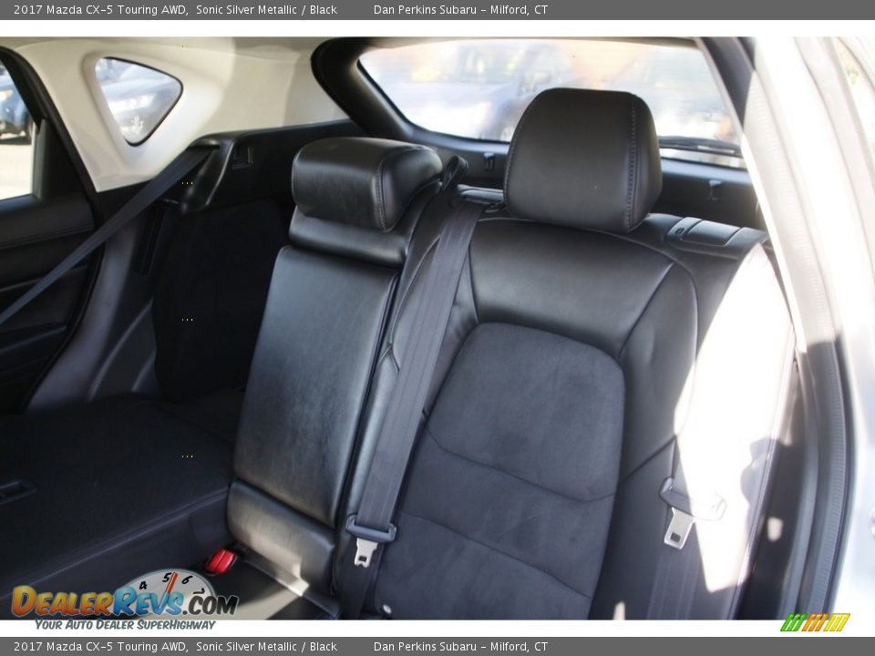 2017 Mazda CX-5 Touring AWD Sonic Silver Metallic / Black Photo #12