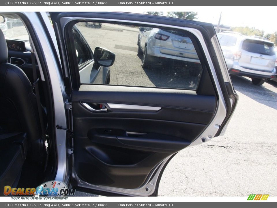 2017 Mazda CX-5 Touring AWD Sonic Silver Metallic / Black Photo #14