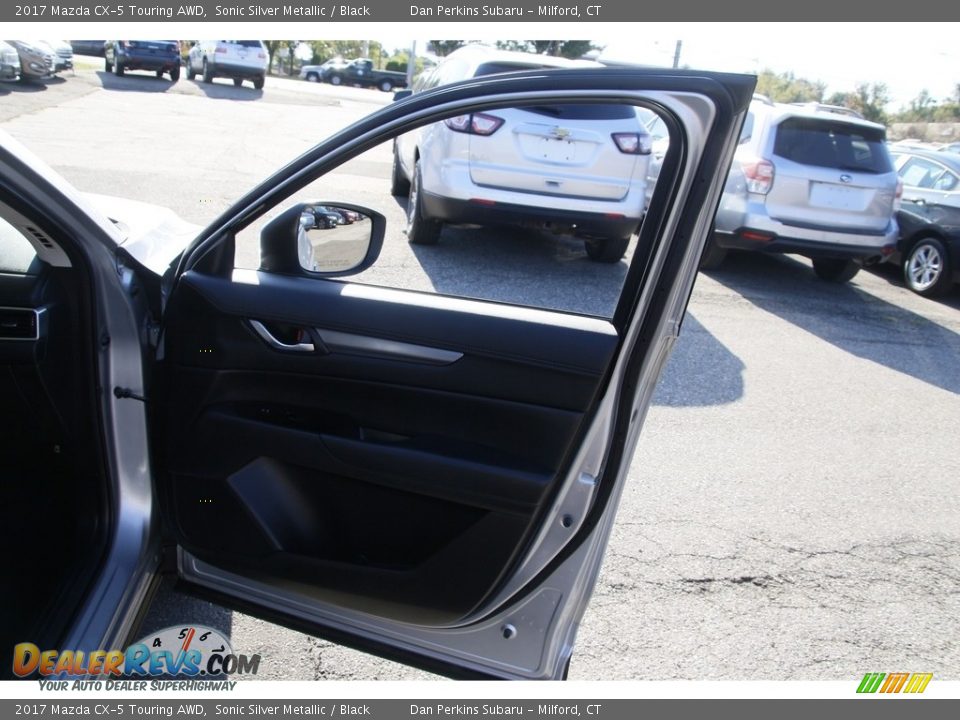2017 Mazda CX-5 Touring AWD Sonic Silver Metallic / Black Photo #16