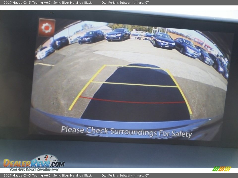 2017 Mazda CX-5 Touring AWD Sonic Silver Metallic / Black Photo #19