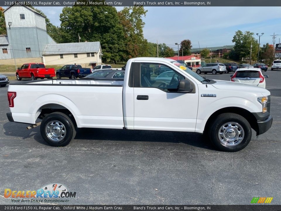 2016 Ford F150 XL Regular Cab Oxford White / Medium Earth Gray Photo #5
