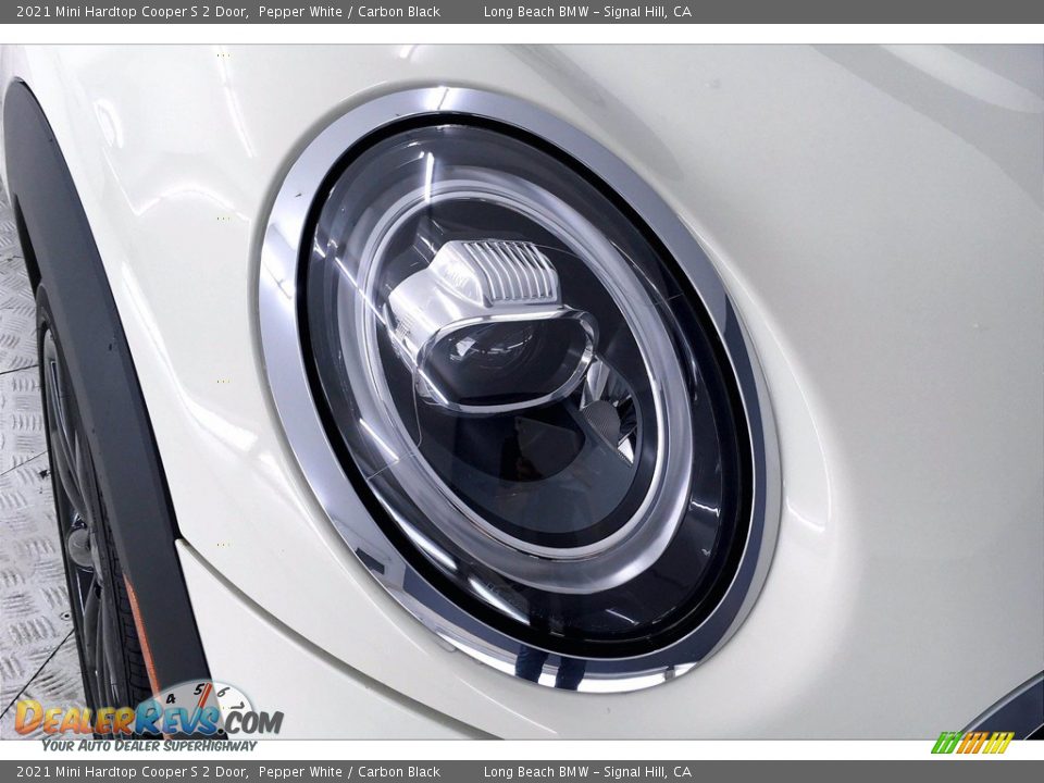 2021 Mini Hardtop Cooper S 2 Door Pepper White / Carbon Black Photo #25