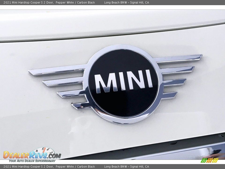 2021 Mini Hardtop Cooper S 2 Door Pepper White / Carbon Black Photo #32