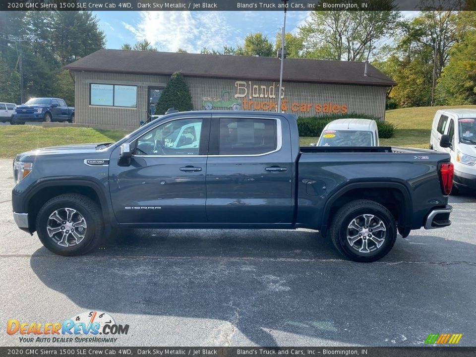 2020 GMC Sierra 1500 SLE Crew Cab 4WD Dark Sky Metallic / Jet Black Photo #1