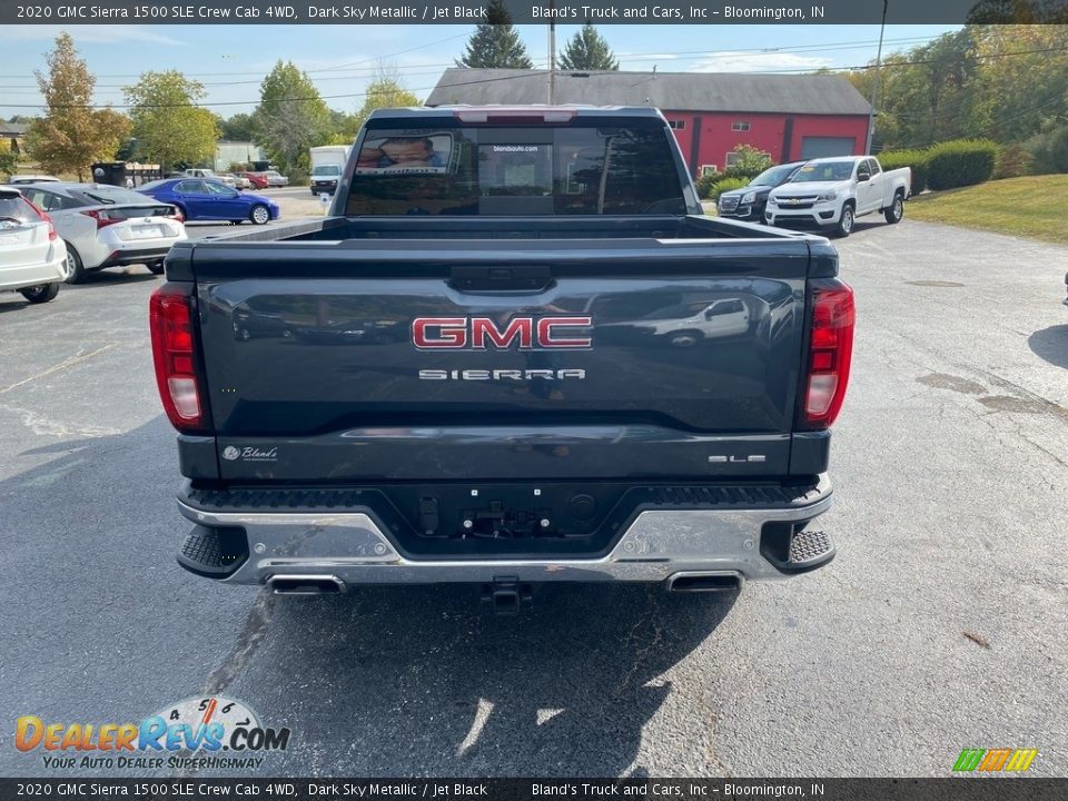 2020 GMC Sierra 1500 SLE Crew Cab 4WD Dark Sky Metallic / Jet Black Photo #7