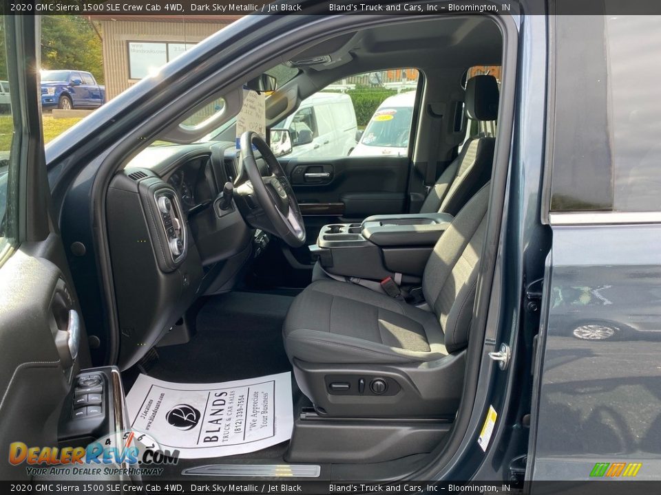 2020 GMC Sierra 1500 SLE Crew Cab 4WD Dark Sky Metallic / Jet Black Photo #11