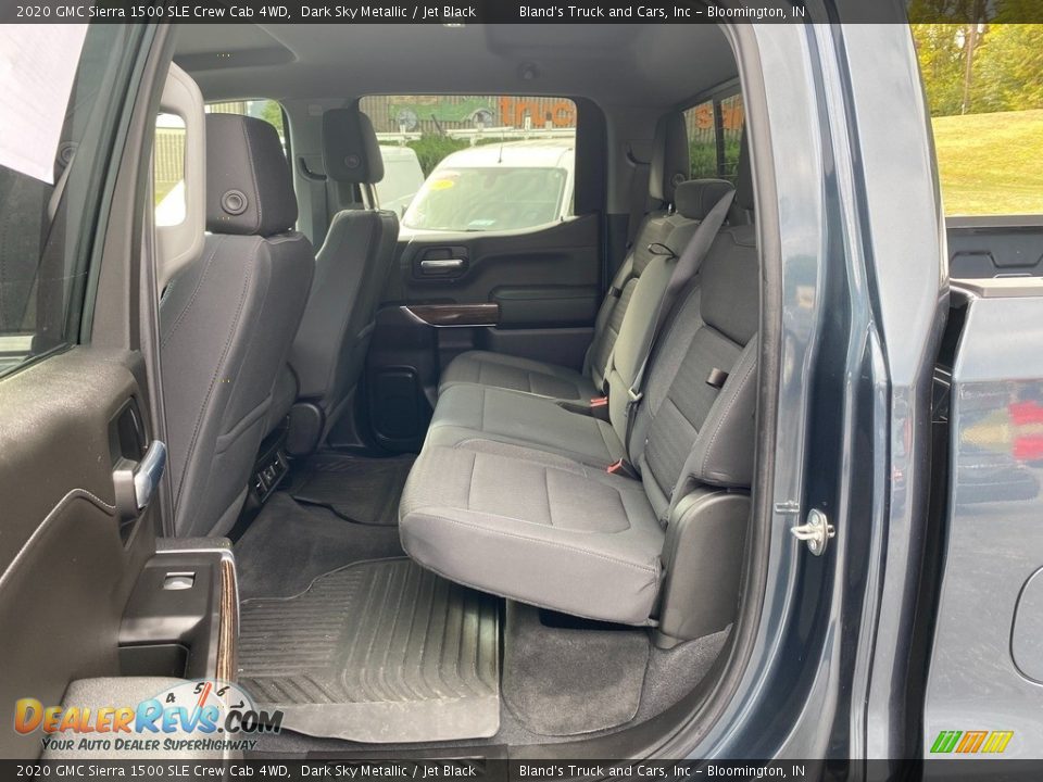 Rear Seat of 2020 GMC Sierra 1500 SLE Crew Cab 4WD Photo #32