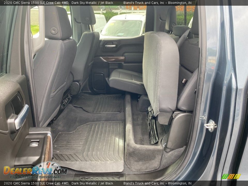 Rear Seat of 2020 GMC Sierra 1500 SLE Crew Cab 4WD Photo #33