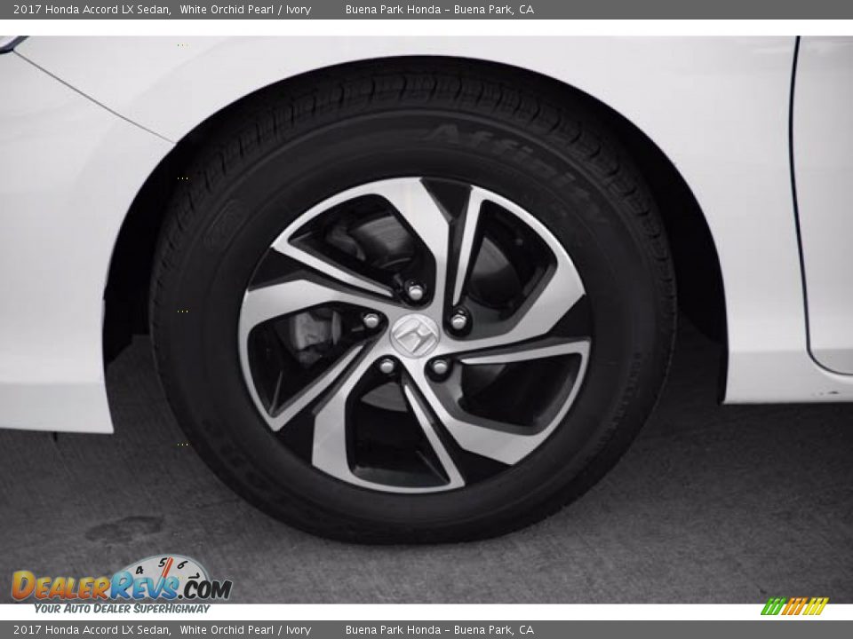 2017 Honda Accord LX Sedan White Orchid Pearl / Ivory Photo #36