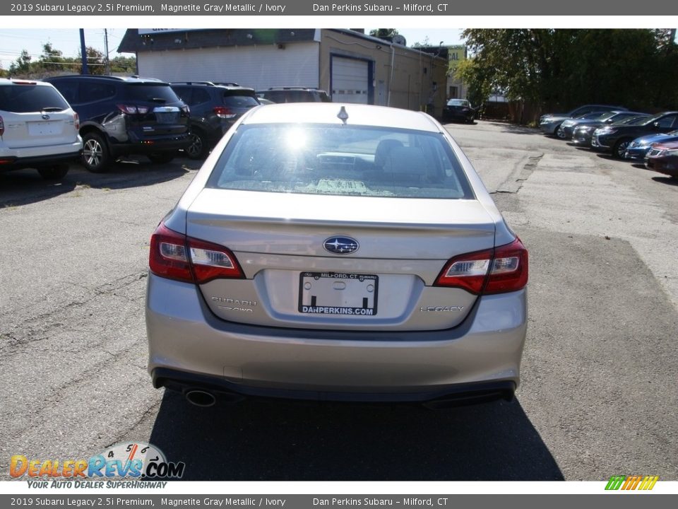2019 Subaru Legacy 2.5i Premium Magnetite Gray Metallic / Ivory Photo #6