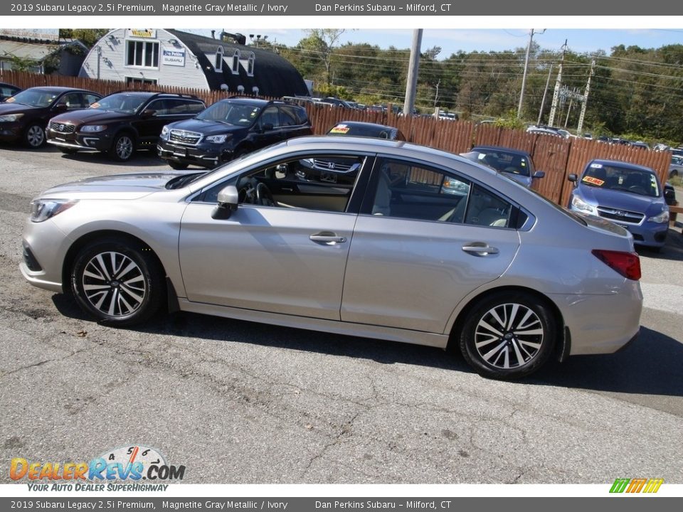 2019 Subaru Legacy 2.5i Premium Magnetite Gray Metallic / Ivory Photo #8