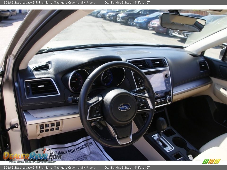 2019 Subaru Legacy 2.5i Premium Magnetite Gray Metallic / Ivory Photo #10