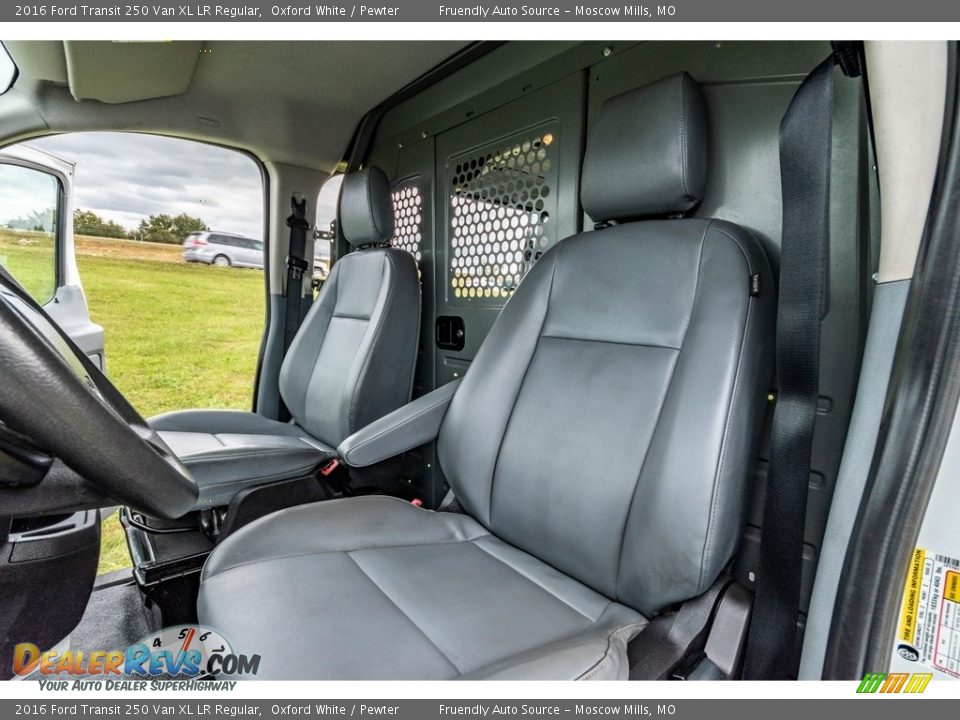 Front Seat of 2016 Ford Transit 250 Van XL LR Regular Photo #17