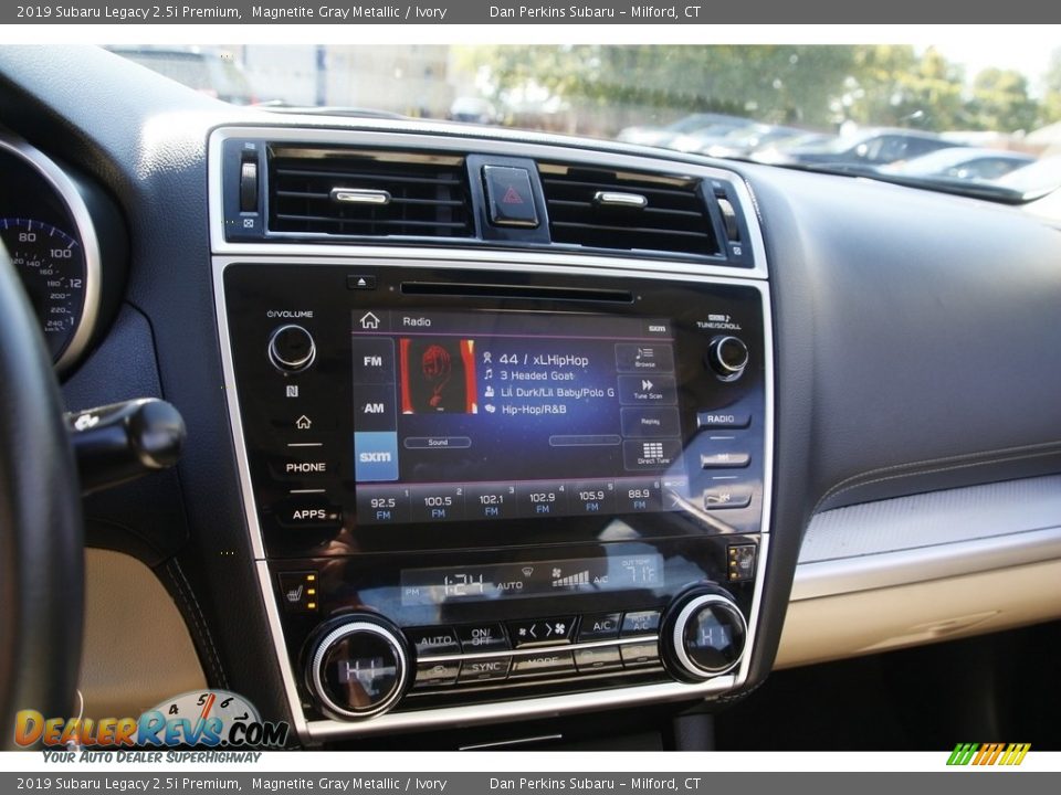 2019 Subaru Legacy 2.5i Premium Magnetite Gray Metallic / Ivory Photo #18