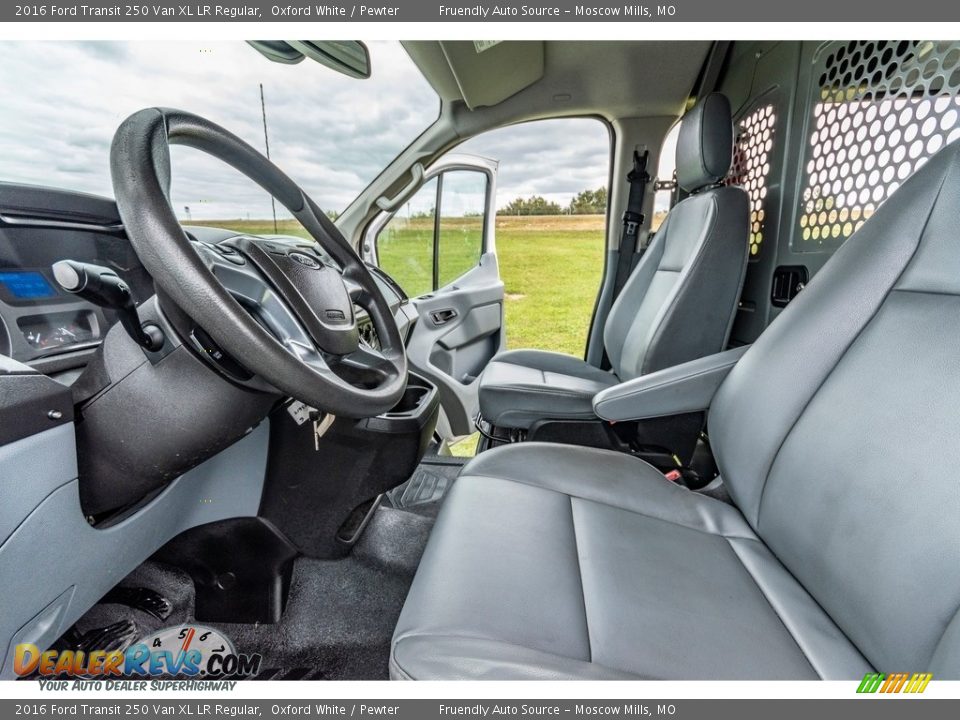 Front Seat of 2016 Ford Transit 250 Van XL LR Regular Photo #18