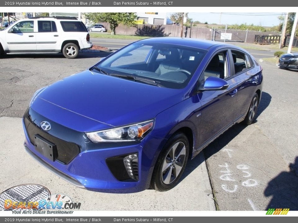 2019 Hyundai Ioniq Hybrid Blue Intense Blue / Black Photo #1