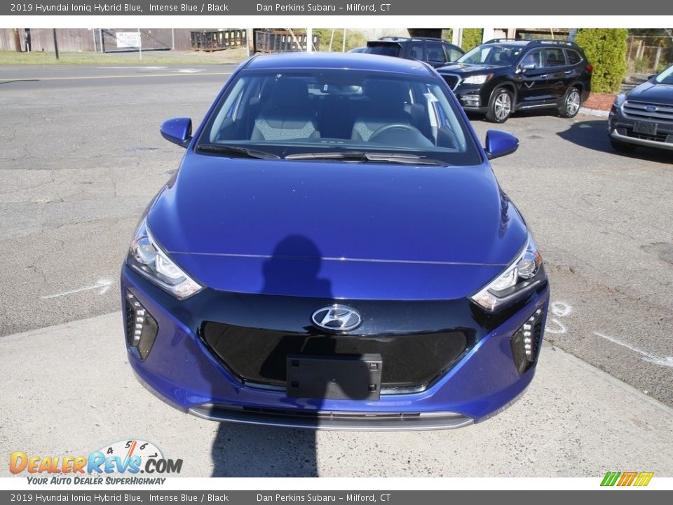 2019 Hyundai Ioniq Hybrid Blue Intense Blue / Black Photo #2
