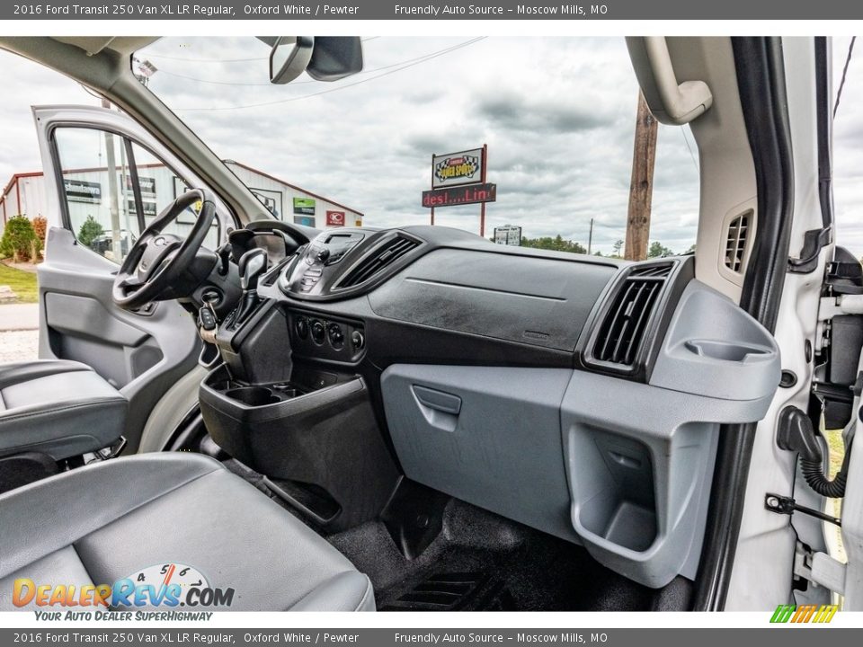 2016 Ford Transit 250 Van XL LR Regular Oxford White / Pewter Photo #29