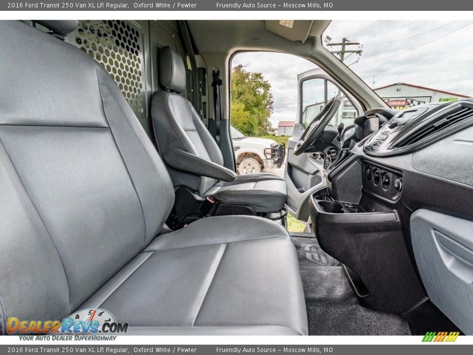 2016 Ford Transit 250 Van XL LR Regular Oxford White / Pewter Photo #30