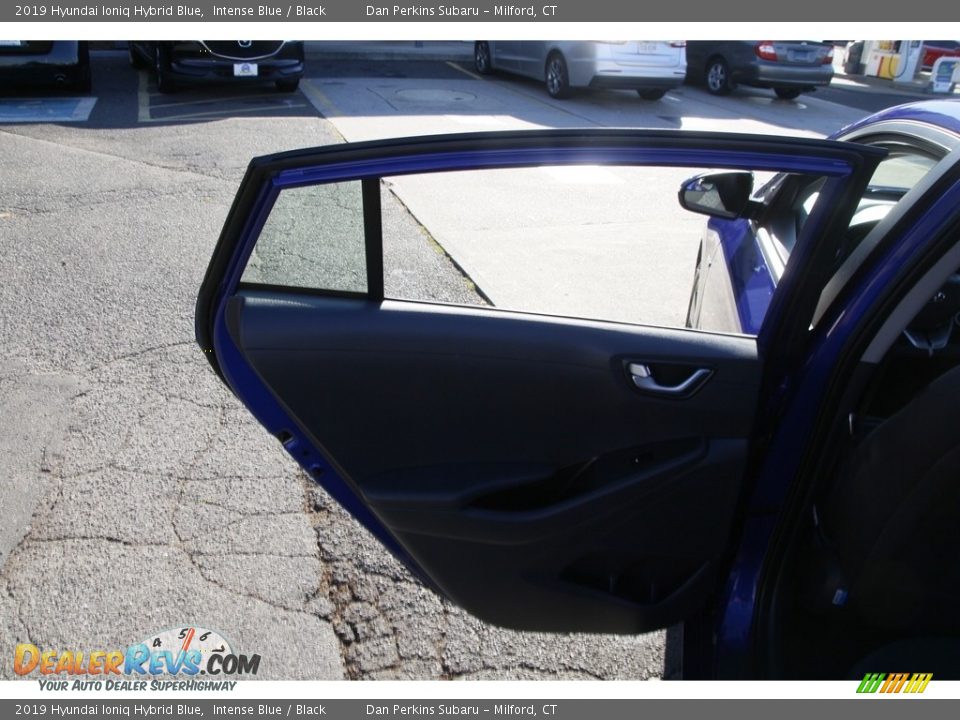 2019 Hyundai Ioniq Hybrid Blue Intense Blue / Black Photo #11