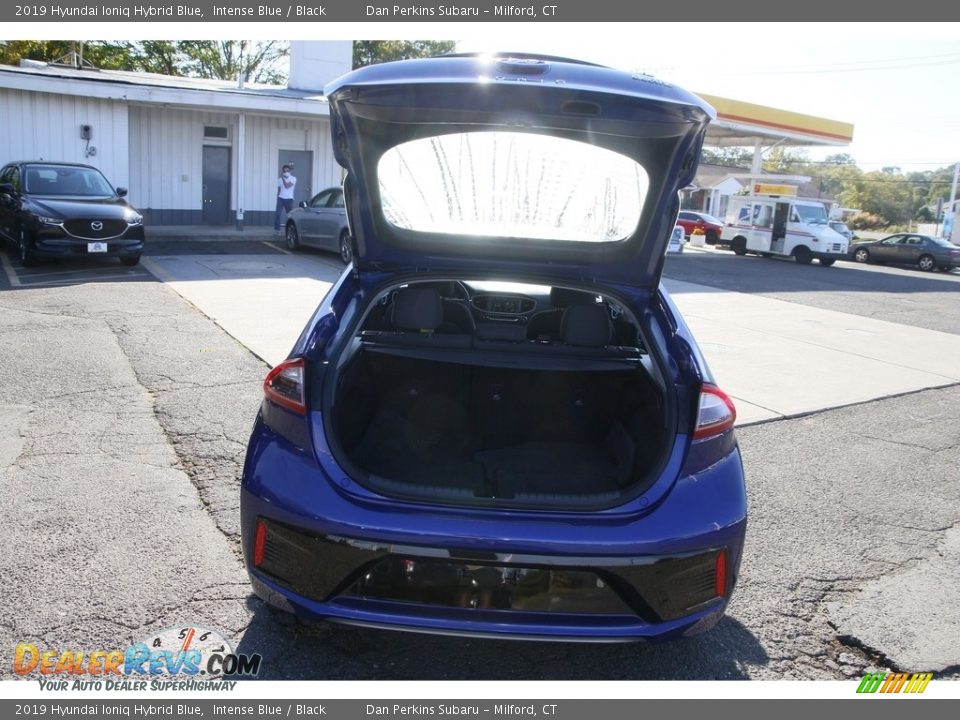2019 Hyundai Ioniq Hybrid Blue Intense Blue / Black Photo #13