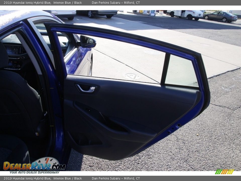 2019 Hyundai Ioniq Hybrid Blue Intense Blue / Black Photo #14
