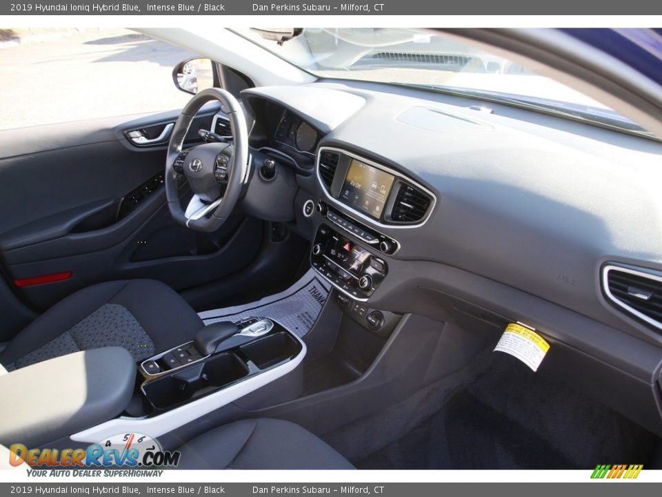 2019 Hyundai Ioniq Hybrid Blue Intense Blue / Black Photo #15