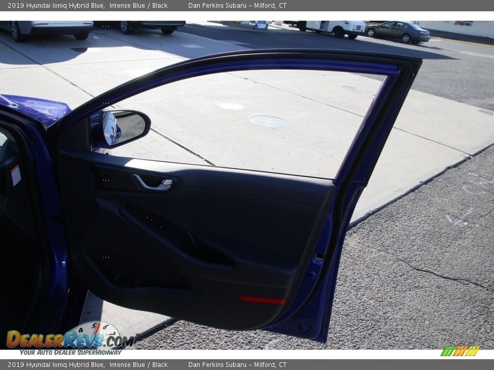 2019 Hyundai Ioniq Hybrid Blue Intense Blue / Black Photo #16