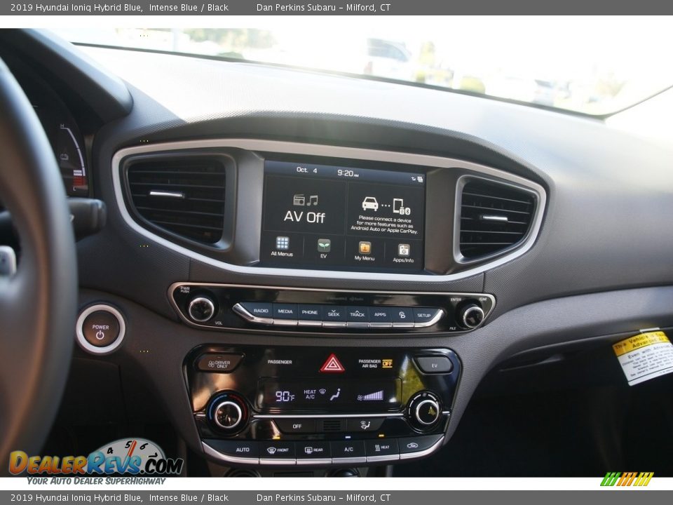 2019 Hyundai Ioniq Hybrid Blue Intense Blue / Black Photo #18