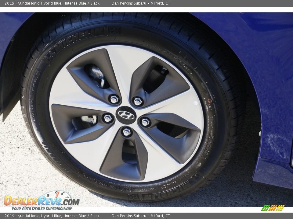 2019 Hyundai Ioniq Hybrid Blue Intense Blue / Black Photo #21